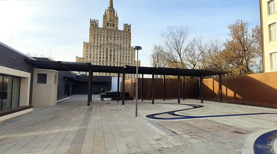 Благоустройство территорий Московского зоопарка